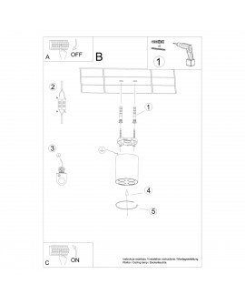 Plafon ZOE biały LED Sollux SL.1209