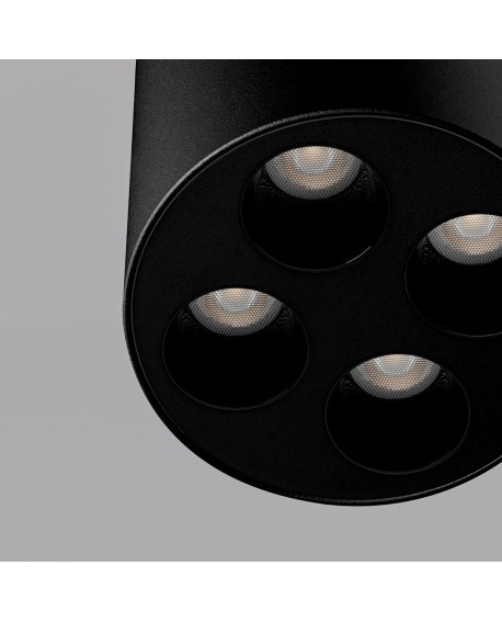 Plafon ZOE czarny LED Sollux SL.1210