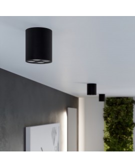 Plafon ZOE czarny LED Sollux SL.1210