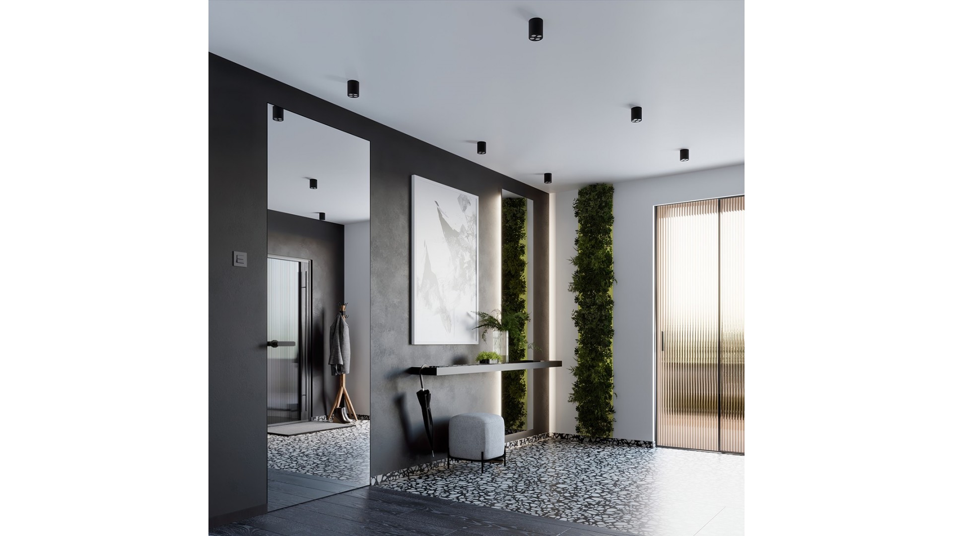 Plafon ZOE czarny LED Sollux SL.1210
