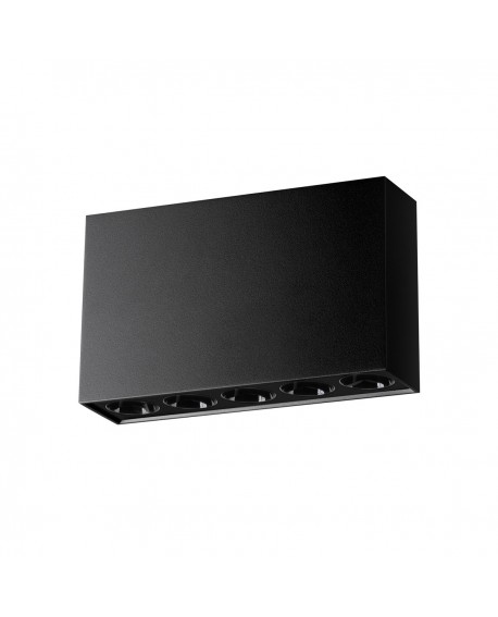 Plafon SOLE czarny LED Sollux SL.1212