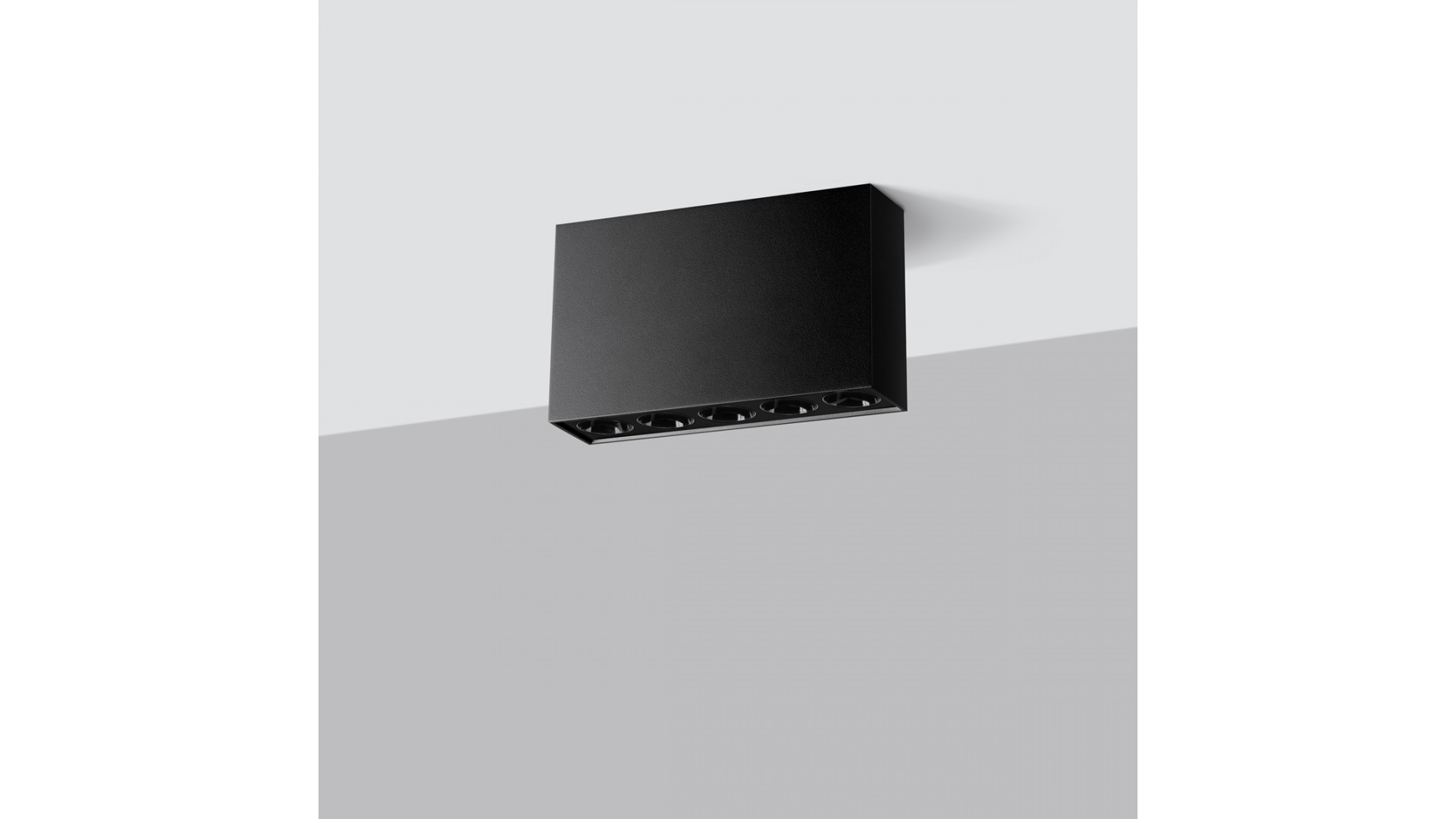 Plafon SOLE czarny LED Sollux SL.1212