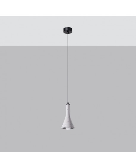 Lampa wisząca REA 1 beton Sollux SL.1223