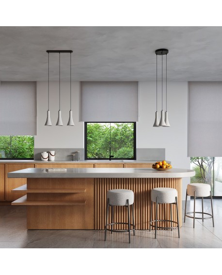 Lampa wisząca REA 1 beton Sollux SL.1223