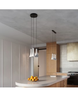 Lampa wisząca REA 1 beton Sollux SL.1223