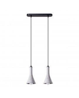 Lampa wisząca REA 2 beton Sollux SL.1224