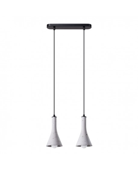 Lampa wisząca REA 2 beton Sollux SL.1224