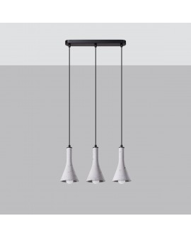 Lampa wisząca REA 3L beton Sollux SL.1225