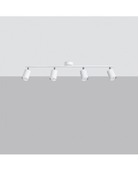 Plafon LEMMI 4L biały Sollux SL.1227