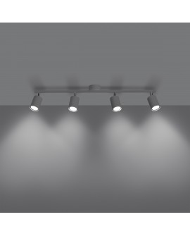 Plafon LEMMI 4L biały Sollux SL.1227