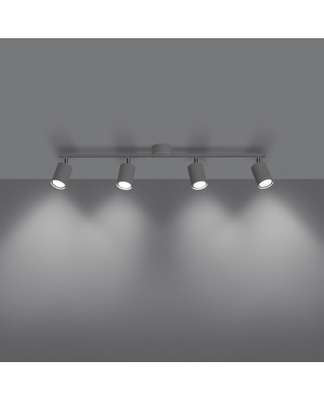 Plafon LEMMI 4L biały Sollux SL.1227