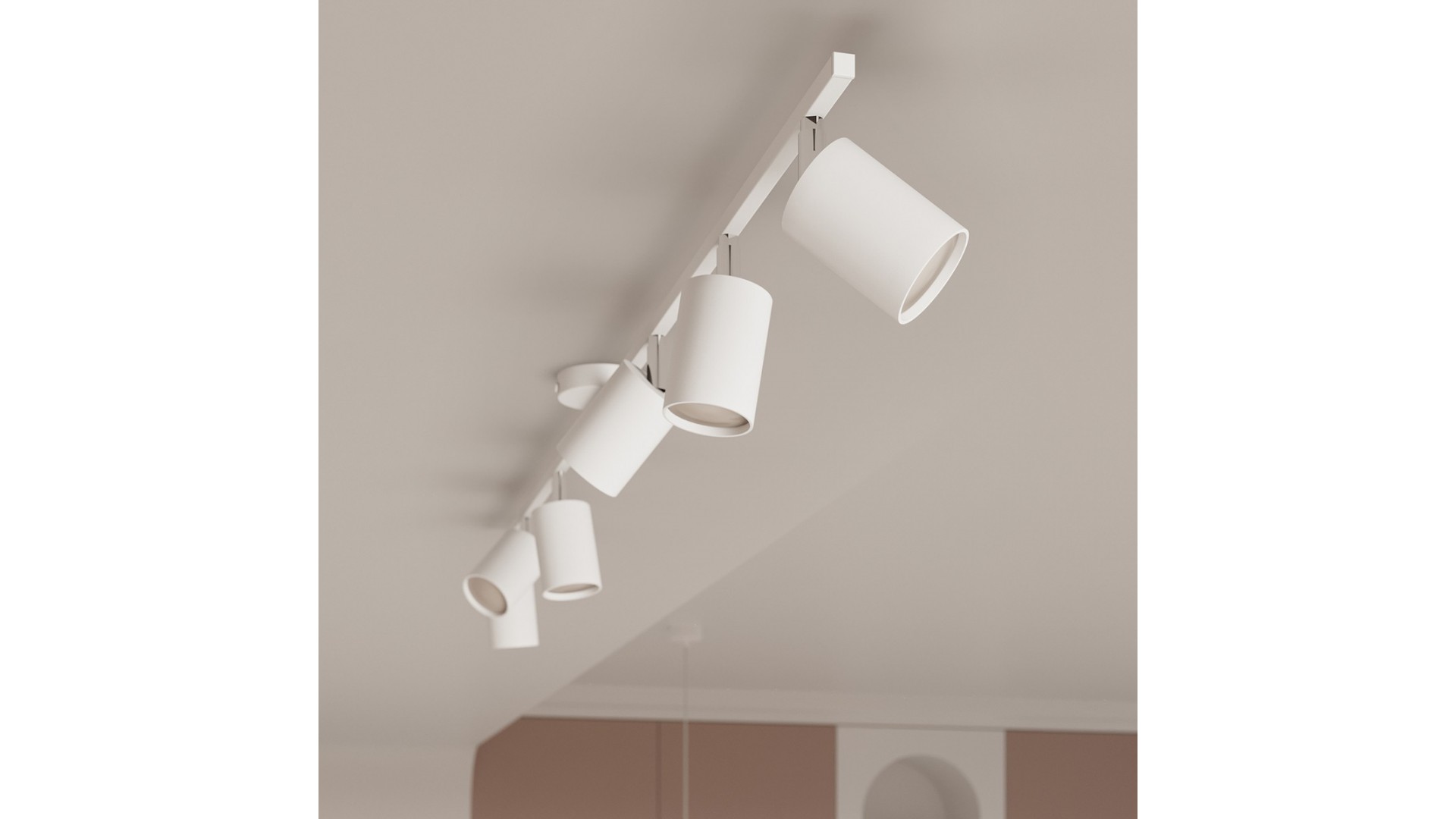 Plafon LEMMI 4L biały Sollux SL.1227