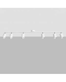 Plafon LEMMI 6L biały Sollux SL.1228