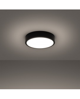 Plafon ONYX 30 czarny LED 3000K Sollux SL.1242