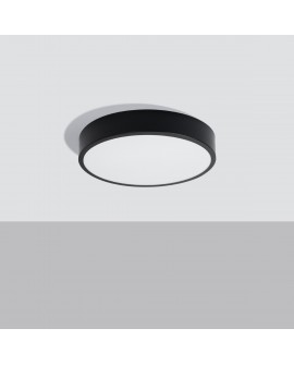 Plafon ONYX 40 czarny LED 3000K Sollux SL.1244