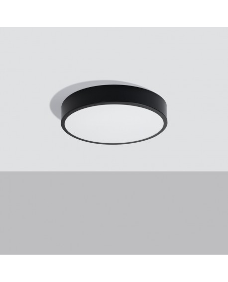 Plafon ONYX 40 czarny LED 3000K Sollux SL.1244