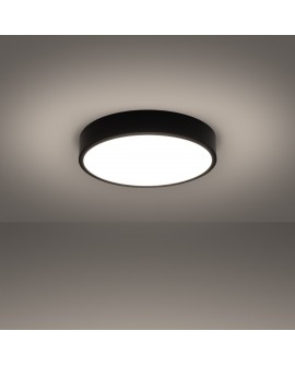 Plafon ONYX 40 czarny LED 3000K Sollux SL.1244