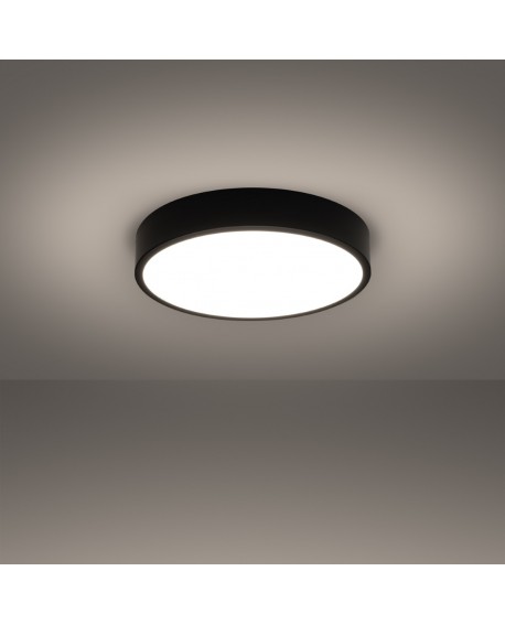 Plafon ONYX 40 czarny LED 3000K Sollux SL.1244