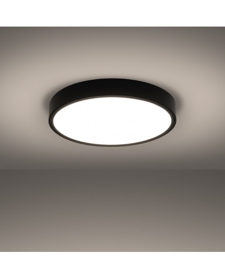 Plafon ONYX 50 czarny LED 3000K Sollux SL.1246