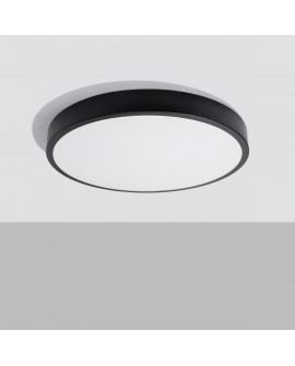 Plafon ONYX 60 czarny LED 3000K Sollux SL.1248