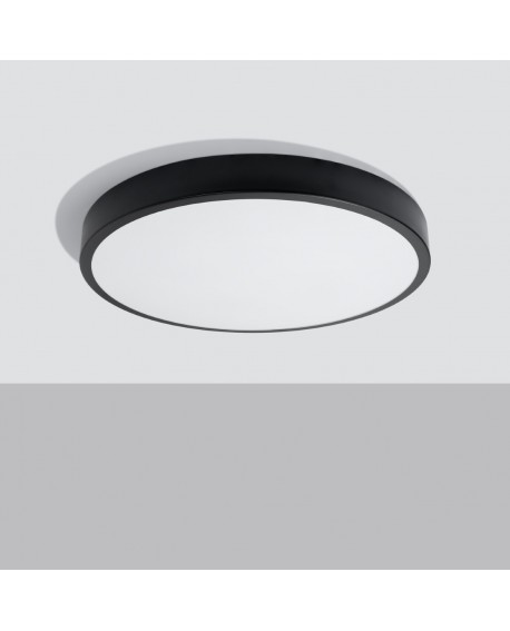 Plafon ONYX 60 czarny LED 3000K Sollux SL.1248