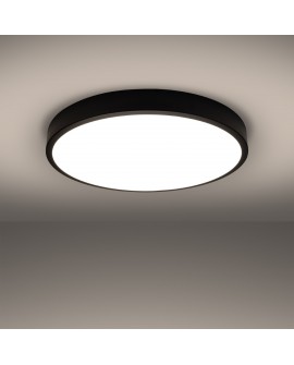 Plafon ONYX 60 czarny LED 3000K Sollux SL.1248