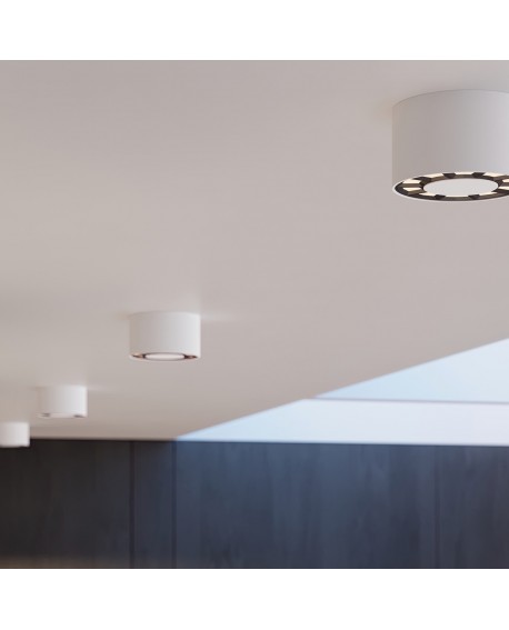 Plafon DIO biały LED Sollux SL.1254