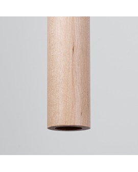 Lampa wisząca PASTELO 1 drewno Sollux SL.1266