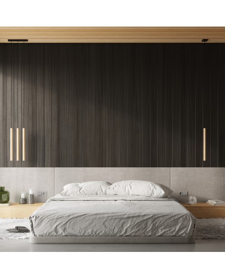 Lampa wisząca PASTELO 3L drewno Sollux SL.1267