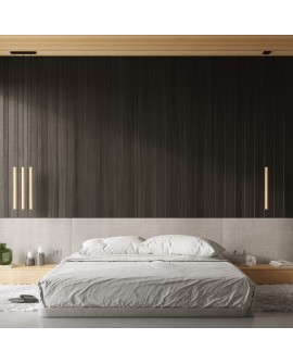 Lampa wisząca PASTELO 5P drewno Sollux SL.1270