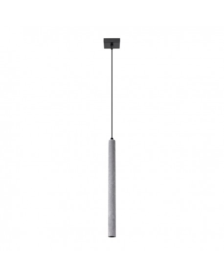 Lampa wisząca PASTELO 1 beton Sollux SL.1271
