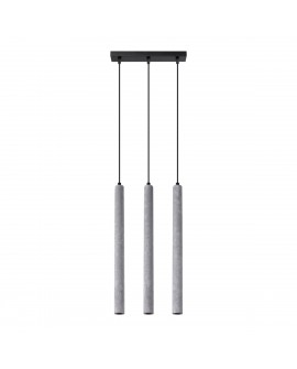 Lampa wisząca PASTELO 3L beton Sollux SL.1272