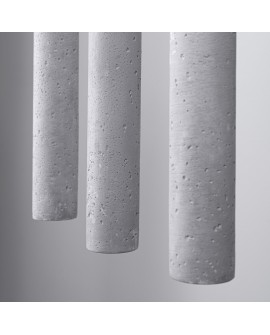 Lampa wisząca PASTELO 3L beton Sollux SL.1272
