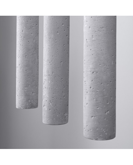 Lampa wisząca PASTELO 3L beton Sollux SL.1272