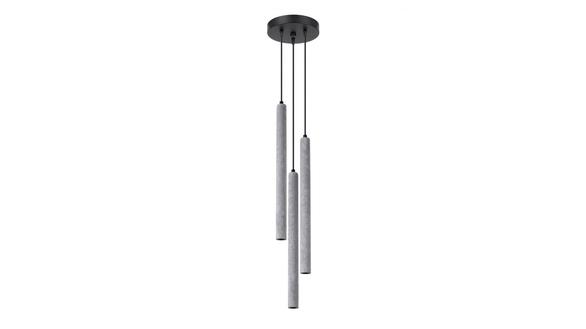 Lampa wisząca PASTELO 3P beton Sollux SL.1273