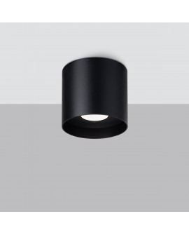 Plafon MIKA czarny Sollux SL.1281