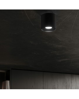 Plafon MIKA czarny Sollux SL.1281