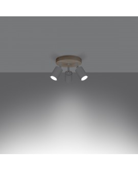 Plafon VERDO 3P biały Sollux SL.1287