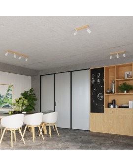 Plafon VERDO 3L biały Sollux SL.1288