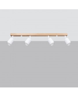 Plafon VERDO 4 biały Sollux SL.1289