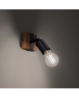 Kinkiet ZUCA czarny Sollux SL.1295