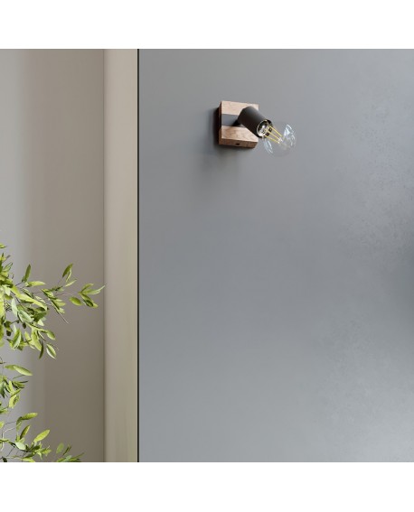 Plafon ZUCA 3 czarny Sollux SL.1297