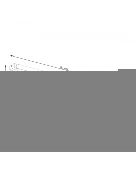 Plafon ZUCA 4 czarny Sollux SL.1298