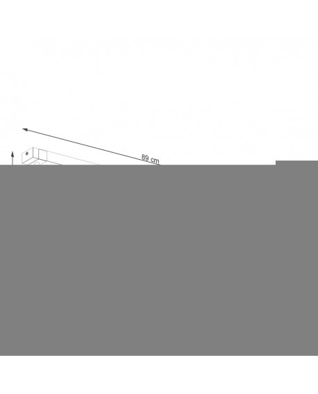 Plafon ZUCA 4 czarny Sollux SL.1298