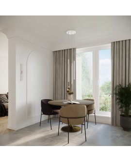 Lampa wisząca PASTELO 2 biała Sollux SL.1303