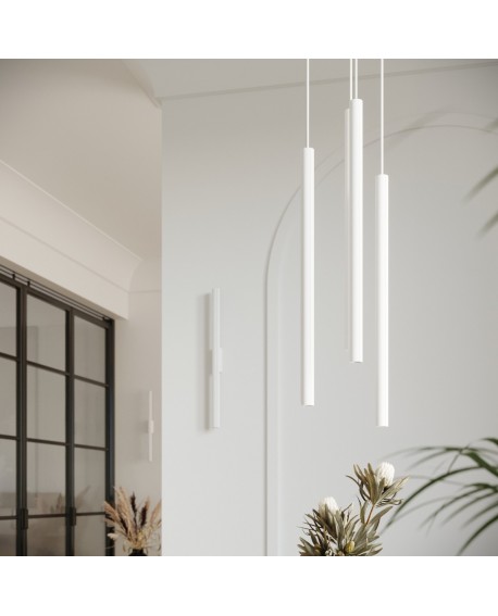 Lampa wisząca PASTELO 2 biała Sollux SL.1303