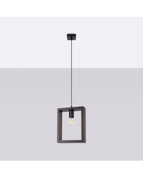Lampa wisząca ARIES wenge Sollux SL.1311