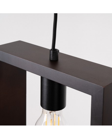 Lampa wisząca ARIES wenge Sollux SL.1311