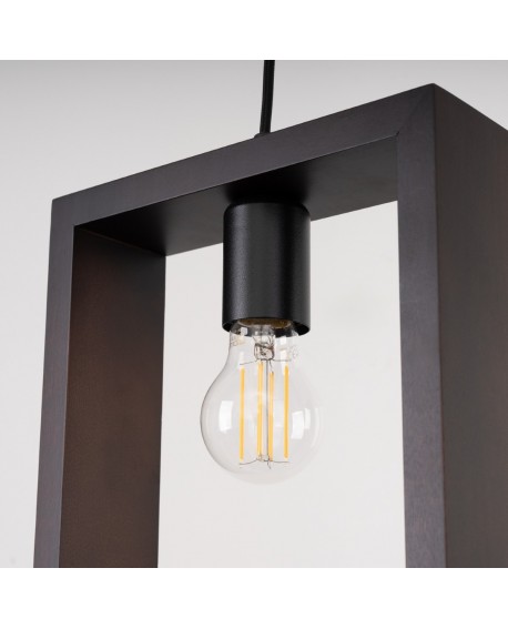 Lampa wisząca ARIES wenge Sollux SL.1311
