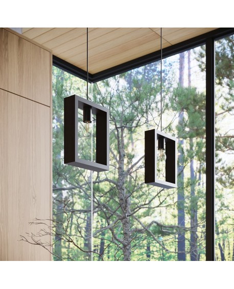 Lampa wisząca ARIES wenge Sollux SL.1311